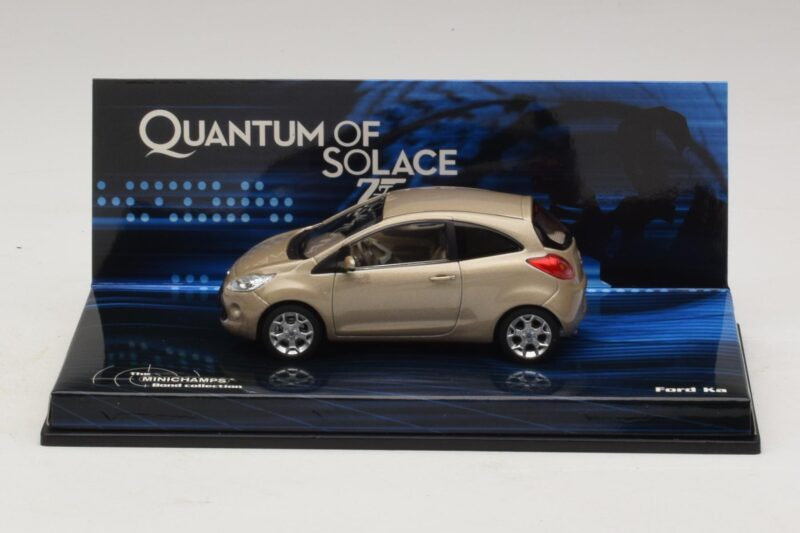 Ford Ka Mk1 Quantum of Solace Minichamps 1:43 Ford Ka Mk1 Quantum of Solace Minichamps 1:43 436088200 Metāls