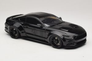Ford Mustang GT Toshi Melns GT Spirit 1:18 GT061 Sveķi — attēls 4 no 6