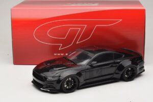 Ford Mustang GT Toshi Melns GT Spirit 1:18 GT061 Sveķi — attēls 6 no 6