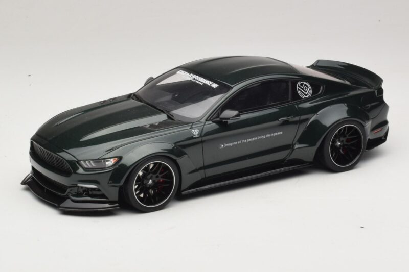Ford Mustang Liberty Walk Zaļš GT Spirit 1:18 GT838 Sveķi