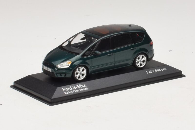 Ford S-Max Zaļš Metālisks Minichamps 1:43 400085401 Metāls