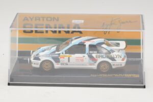 Ford Sierra RS Cosworth #1 A. Senna Rally Test 1986 Minichamps 1:43 540864399 Metāls — attēls 4 no 4