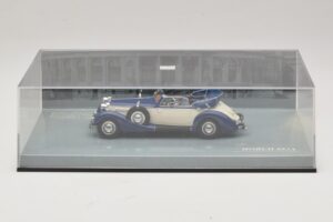Horch 853 Cabriolet Zils Minichamps 1:43 436012032 Metāls — attēls 5 no 5