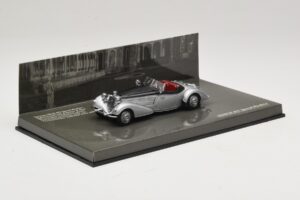 Horch 855 Special Roadster Sudrabs Melns Minichamps 1:43 436014204 Metāls — attēls 2 no 5
