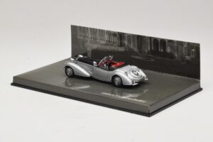 Horch 855 Special Roadster Sudrabs Melns Minichamps 1:43 436014204 Metāls — attēls 3 no 5