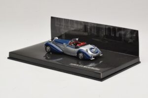 Horch 855 Special Roadster Sudrabzils Bez Ārējās Kastes Minichamps 1:43 436014202-O1 Metāls — attēls 3 no 4