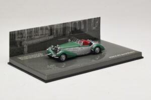 Horch 855 Special Roadster Sudrabs Zaļš Minichamps 1:43 436014205 Metāls — attēls 2 no 5