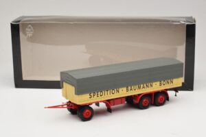 Kassbohrer Platformas Piekabe Baumann Bonn Minichamps 1:43 439161097 Metāls — attēls 6 no 6