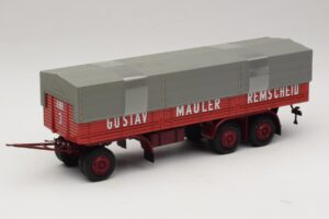 Kassbohrer Platformas Piekabe Mauler Remscheid Minichamps 1:43 Kassbohrer Platformas Piekabe Mauler Remscheid Minichamps 1:43 439161099 Metāls