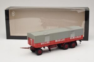 Kassbohrer Platformas Piekabe Mauler Remscheid Minichamps 1:43 439161099 Metāls — attēls 6 no 6