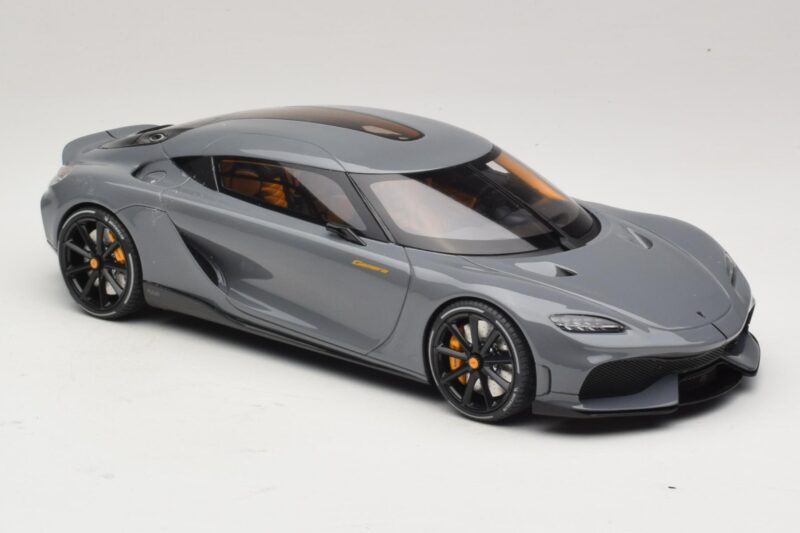 Koenigsegg Gemera Pelēks GT Spirit 1:18 Koenigsegg Gemera Pelēks GT Spirit 1:18 GT374 Sveķi