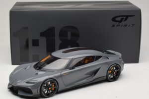 Koenigsegg Gemera Pelēks GT Spirit 1:18 GT374 Sveķi — attēls 5 no 5
