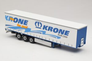 Krone Profiliner Locīta Aizkaru Pusspiekabe Minichamps 1:43 439911120 Metāls — attēls 4 no 6
