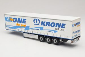 Krone Profiliner Locīta Aizkaru Pusspiekabe Minichamps 1:43 439911120 Metāls — attēls 5 no 6
