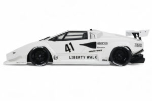 Lamborghini Countach LB-Works Balts GT Spirit 1:18 Z356-WH Sveķi — attēls 3 no 5