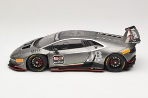 Lamborghini Huracan LP620-2 Super Trofeo #63 Tumši Pelēks 2016 AUTOart 1:18 81559 Kompozīts — attēls 4 no 8