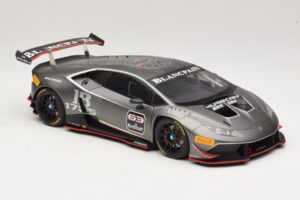 Lamborghini Huracan LP620-2 Super Trofeo #63 Tumši Pelēks 2016 AUTOart 1:18 81559 Kompozīts — attēls 6 no 8