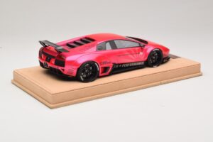 Lamborghini Murcielago Liberty Walk Spīdīgs Rozā AB Models 1:18 REMC044 Sveķi — attēls 2 no 7