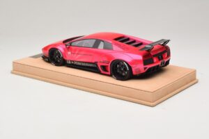 Lamborghini Murcielago Liberty Walk Spīdīgs Rozā AB Models 1:18 REMC044 Sveķi — attēls 5 no 7