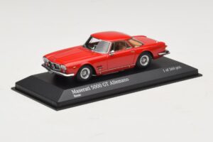 Maserati 5000 GT Allemano Sarkans Minichamps 1:43 437123321 Metāls — attēls 2 no 4