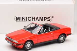 Maserati Biturbo Spyder Sarkans Minichamps 1:18 107123530 Sveķi — attēls 6 no 6