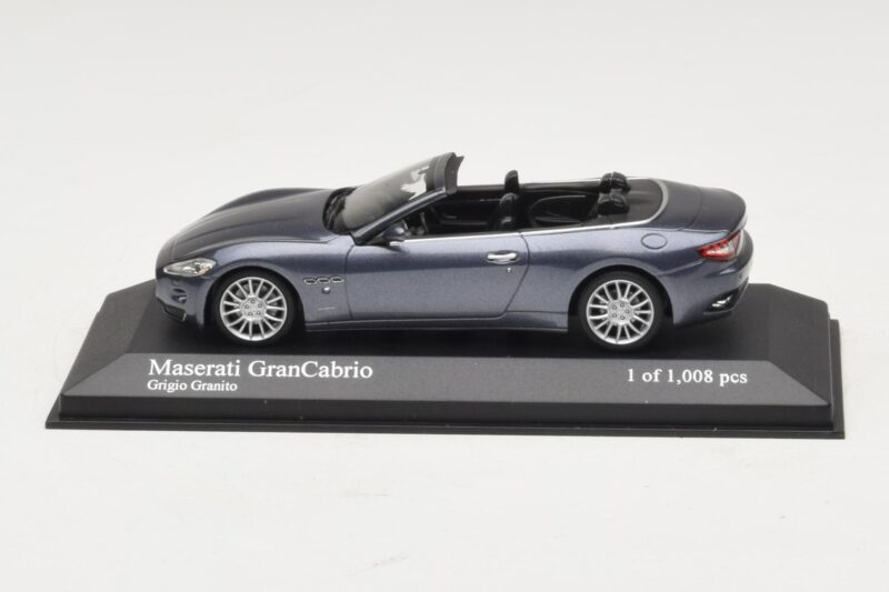 Maserati GranCabrio Pelēks Metalik Minichamps 1:43 Maserati GranCabrio Pelēks Metalik Minichamps 1:43 400123931 Metāls