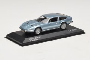 Maserati Indy Blue Metallic Minichamps 1:43 437123122 Metāls — attēls 2 no 4