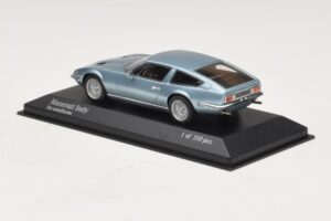 Maserati Indy Blue Metallic Minichamps 1:43 437123122 Metāls — attēls 3 no 4