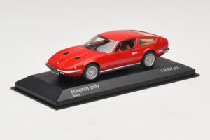 Maserati Indy Sarkans Minichamps 1:43 437123120 Metāls — attēls 2 no 4
