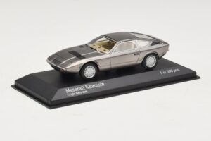 Maserati Khamsin Grey Metallic Minichamps 1:43 437123220 Metāls — attēls 2 no 4