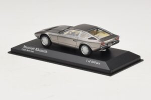 Maserati Khamsin Grey Metallic Minichamps 1:43 437123220 Metāls — attēls 3 no 4