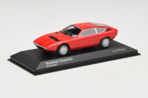 Maserati Khamsin Sarkans Minichamps 1:43 437123224 Metāls — attēls 2 no 4