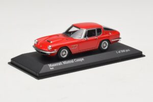 Maserati Mistral Sarkans Minichamps 1:43 437123424 Metāls — attēls 2 no 4