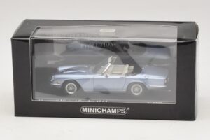 Maserati Mistral Spyder Light Blue Metallic Minichamps 1:43 437123432 Metāls — attēls 4 no 4