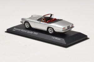 Maserati Mistral Spyder Sudrabs Minichamps 1:43 437123431 Metāls — attēls 3 no 4