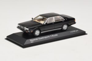 Maserati Quattroporte III Royale Melns Minichamps 1:43 437123501 Metāls — attēls 2 no 4