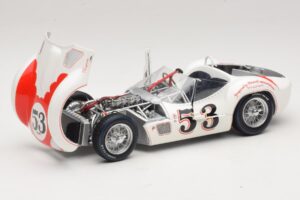 Maserati Tipo 61 #53 B. Krause Los Angeles Times Grand Prix Winner 1960 Minichamps 1:18 100601253 Metāls — attēls 2 no 8