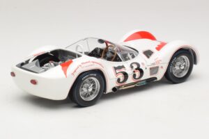 Maserati Tipo 61 #53 B. Krause Los Angeles Times Grand Prix Winner 1960 Minichamps 1:18 100601253 Metāls — attēls 3 no 8