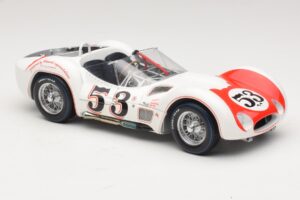 Maserati Tipo 61 #53 B. Krause Los Angeles Times Grand Prix Winner 1960 Minichamps 1:18 100601253 Metāls — attēls 6 no 8