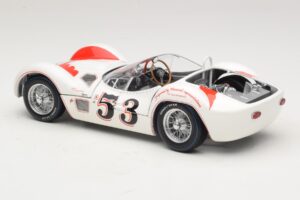 Maserati Tipo 61 #53 B. Krause Los Angeles Times Grand Prix Winner 1960 Minichamps 1:18 100601253 Metāls — attēls 7 no 8