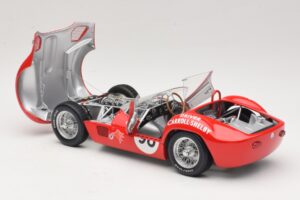 Maserati Tipo 61 #98 C. Shelby Times Mirror Grand Prix for Sportscars 1960 Minichamps 1:18 100601298 Metāls — attēls 5 no 8