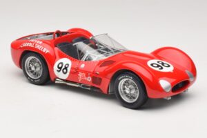 Maserati Tipo 61 #98 C. Shelby Times Mirror Grand Prix for Sportscars 1960 Minichamps 1:18 100601298 Metāls — attēls 6 no 8