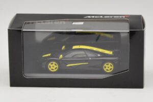 McLaren F1 Melns Ar Dzeltenām Svītrām Minichamps 1:43 MCLAREN004 Metāls — attēls 4 no 4