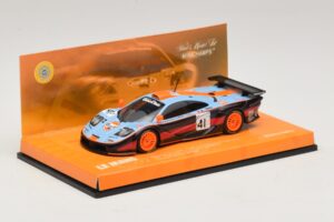 McLaren F1 GTR Gulf Team Davidoff #41 P-H. Raphanel / J-M. Gounon FIA GT Championship 1997 Minichamps 1:43 533174341 Metāls — attēls 2 no 4