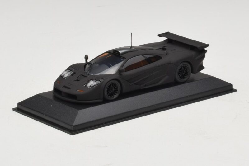 McLaren F1 GTR Longtail Melns Matēts 1997 Minichamps 1:43 McLaren F1 GTR Longtail Melns Matēts 1997 Minichamps 1:43 MCLAREN010 Metāls