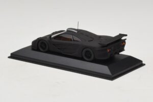 McLaren F1 GTR Longtail Melns Matēts 1997 Minichamps 1:43 MCLAREN010 Metāls — attēls 2 no 4