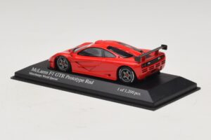 McLaren F1 GTR Prototype World Special Sarkans Minichamps 1:43 MCLAREN007 Metāls — attēls 2 no 4