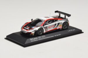McLaren MP4-12C GT3 #107 Hexis Racing Cazenave / O. Panis 24 Hours of Spa 2013 Minichamps 1:43 437131397 Metāls — attēls 2 no 4