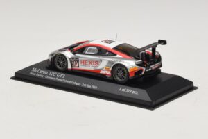 McLaren MP4-12C GT3 #107 Hexis Racing Cazenave / O. Panis 24 Hours of Spa 2013 Minichamps 1:43 437131397 Metāls — attēls 3 no 4