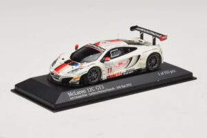 McLaren MP4-12C GT3 #11 Art Grand Prix Leclerc / Parisy 24 Hours of Spa 2013 Minichamps 1:43 437131311 Metāls — attēls 2 no 4